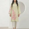 2 Piece Silk Suit-Embellished (Pret)