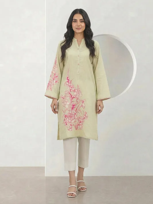 2 Piece Silk Suit-Embellished (Pret)