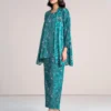 2 Piece Silk Suit-Embellished (Pret)