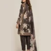 2-Piece Silk Cardigan Suit (Pret)