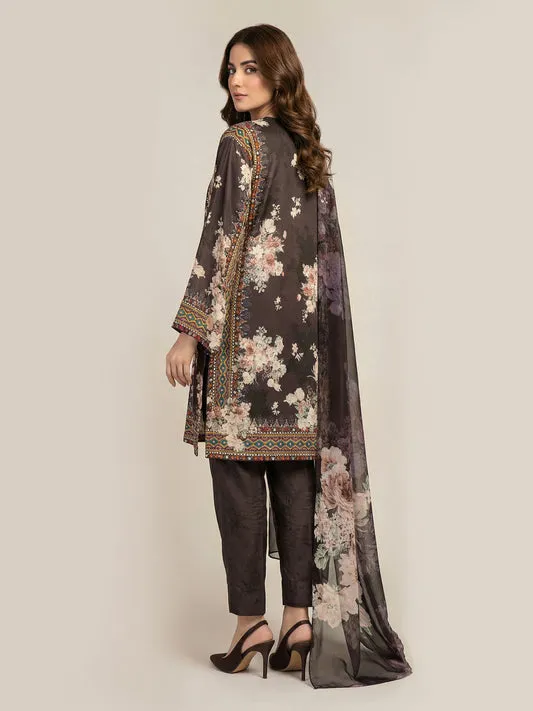 2-Piece Silk Cardigan Suit (Pret)