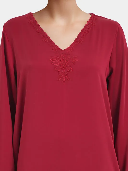 2 Piece Silk Suit-Embellished (Pret)