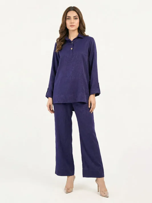 Knitted  Silk Co ord Set