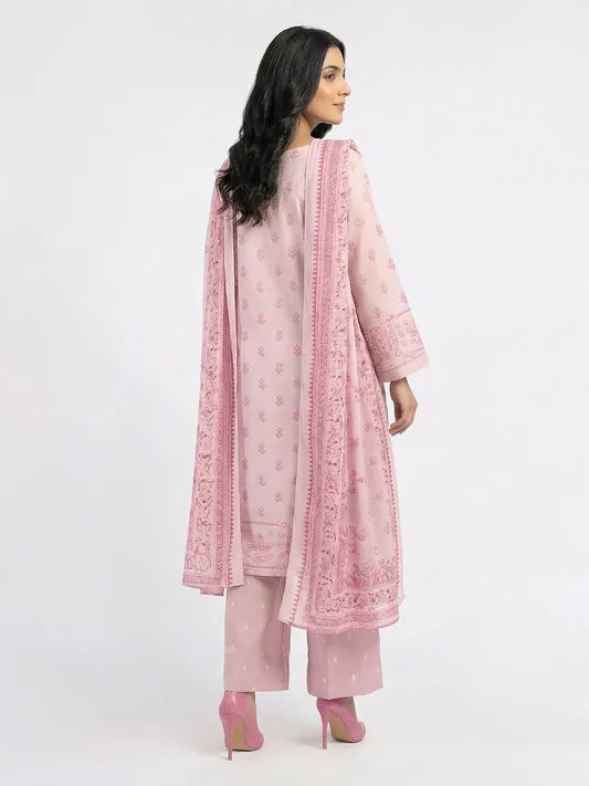 3-Piece Silk Cardigan Suit (Pret)