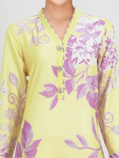 2-Piece Silk Cardigan Suit (Pret)