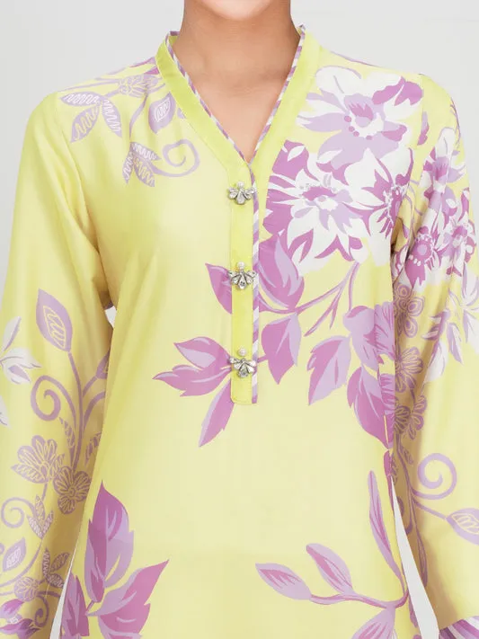 2-Piece Silk Cardigan Suit (Pret)