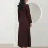 Velour Dress (Pret)