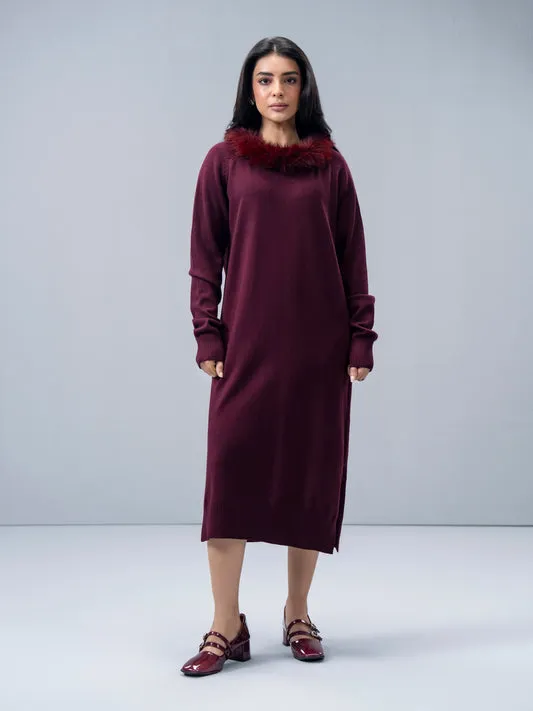 Velour Dress (Pret)