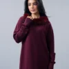 Velour Dress (Pret)