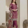 3 Piece Lawn Suit-Embroidered (Unstitched)