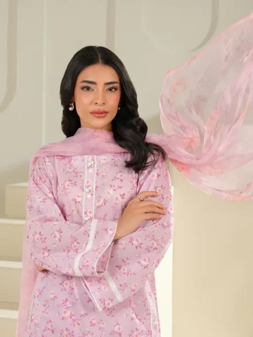 3 Piece Lawn Suit (Unstitched)