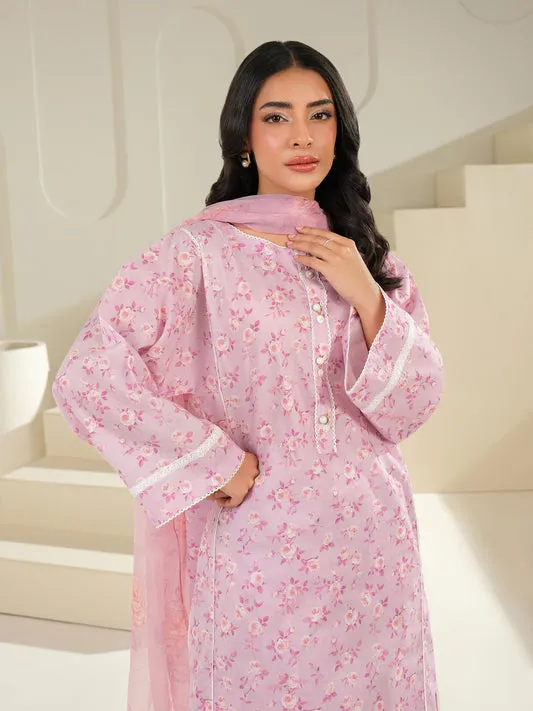 3 Piece Lawn Suit (Unstitched)