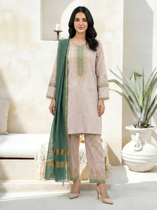 3 Piece Lawn Suit-Embroidered (Unstitched)