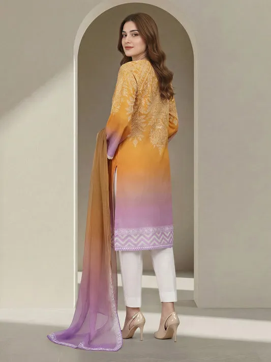 3 Piece Lawn Suit (Unstitched)