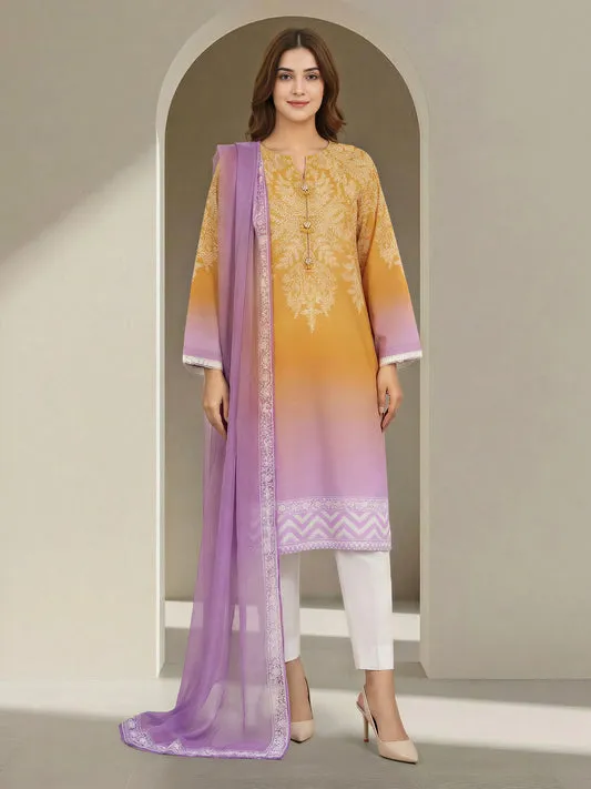 3 Piece Lawn Suit (Unstitched)