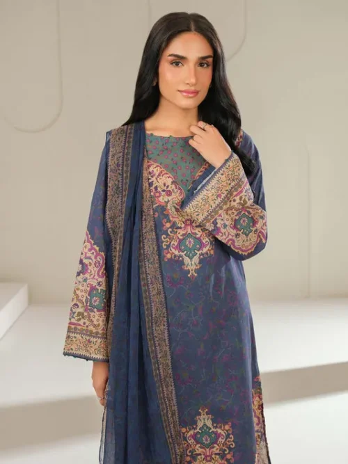 3 Piece Lawn Suit (Unstitched)