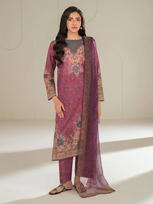 3 Piece Lawn Suit (Unstitched)