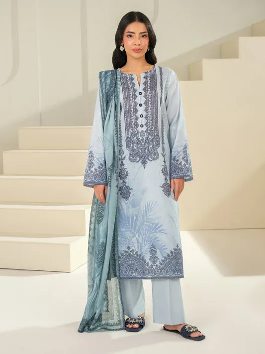 3 Piece Lawn Suit (Unstitched)