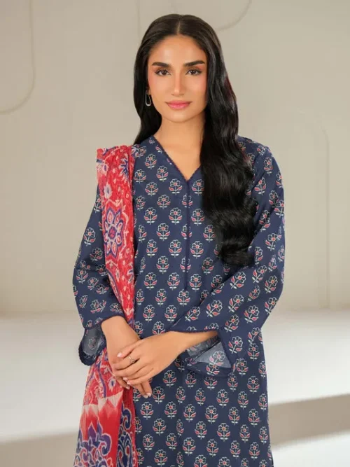 3 Piece Lawn Suit (Unstitched)