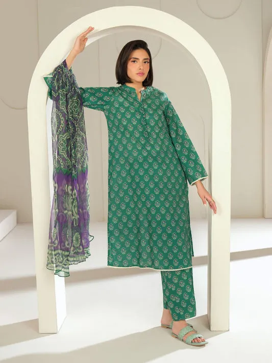 3 Piece Lawn Suit (Unstitched)