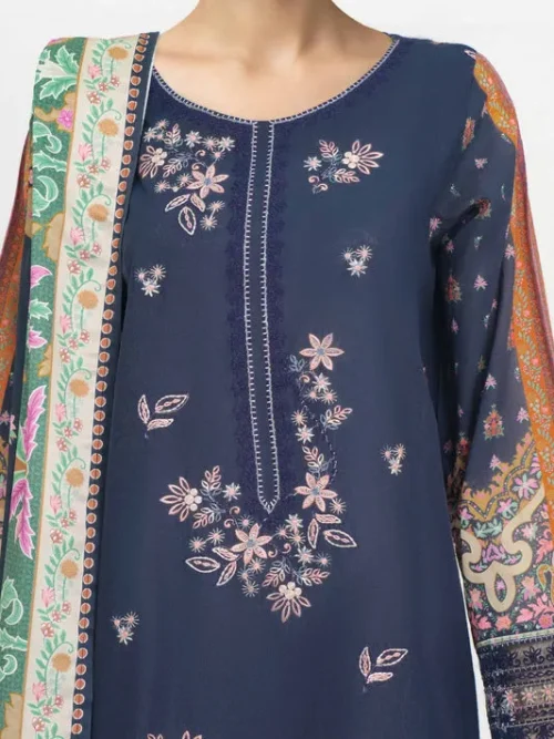 3 Piece Lawn Suit-Embroidered (Unstitched)