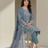 3 Piece Special Jacquard Suit-Embroidered (Unstitched)