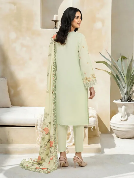 3 Piece Special Jacquard Suit-Embroidered (Unstitched)