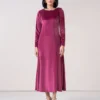 Velour Dress (Pret)