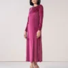 Velour Dress (Pret)