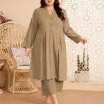 Traditional Pakistani Embroidered Kurti for Women - Zivora