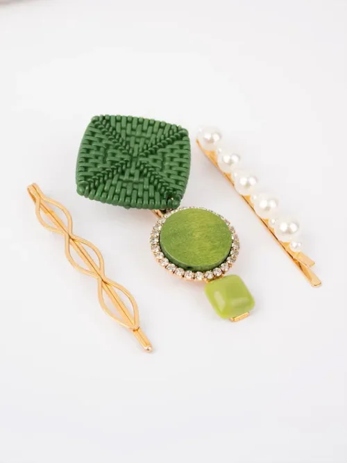 Embellished Hair Clips