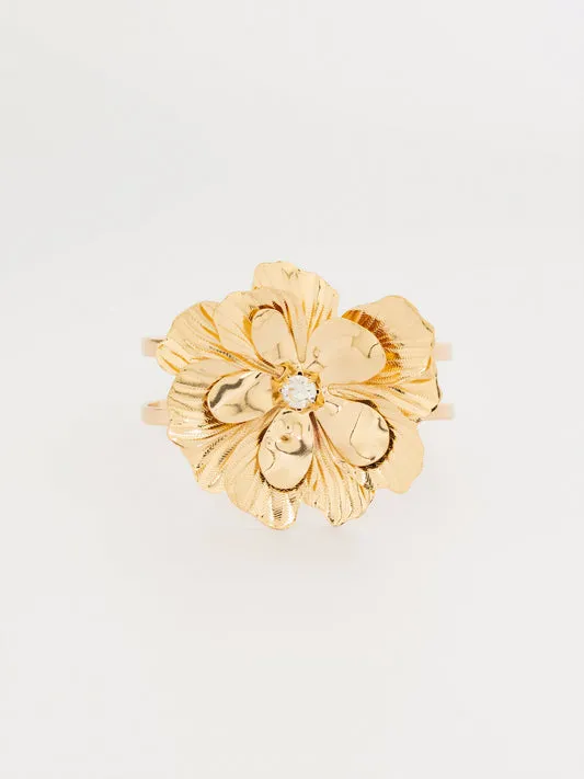 Floral Pearl Bracelet