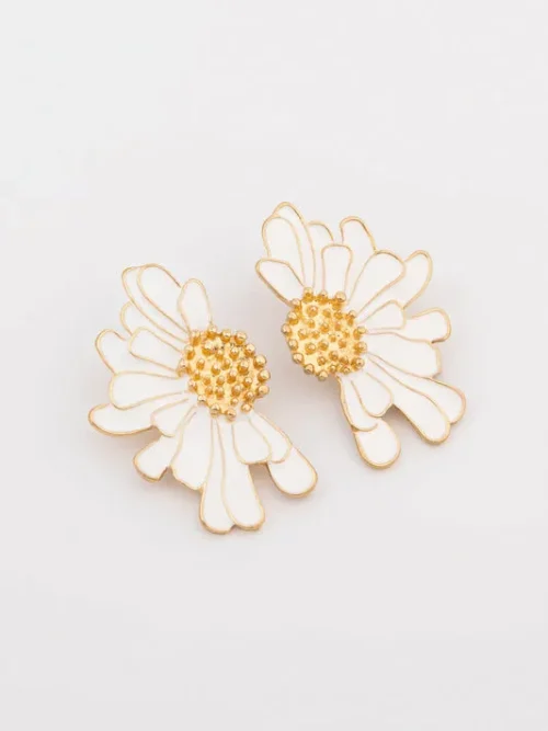 Dangle Pearl  Butterfly Earrings