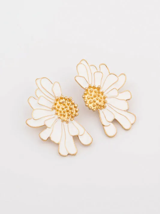 Dangle Pearl  Butterfly Earrings